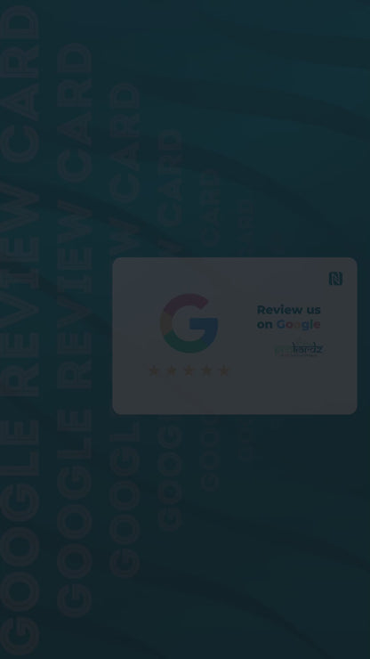 Digital Business Card with Google Review Card Combo