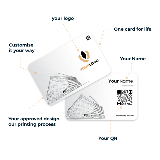 Digital Business Card - Architecture Sketch Card - prokardz - prokardz