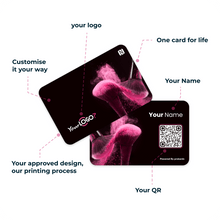 Digital Business Card - Beauty Pink Card - prokardz - prokardz