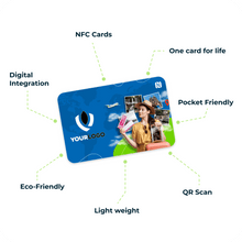 Digital Business Card - Blue Travel Card - prokardz - prokardz