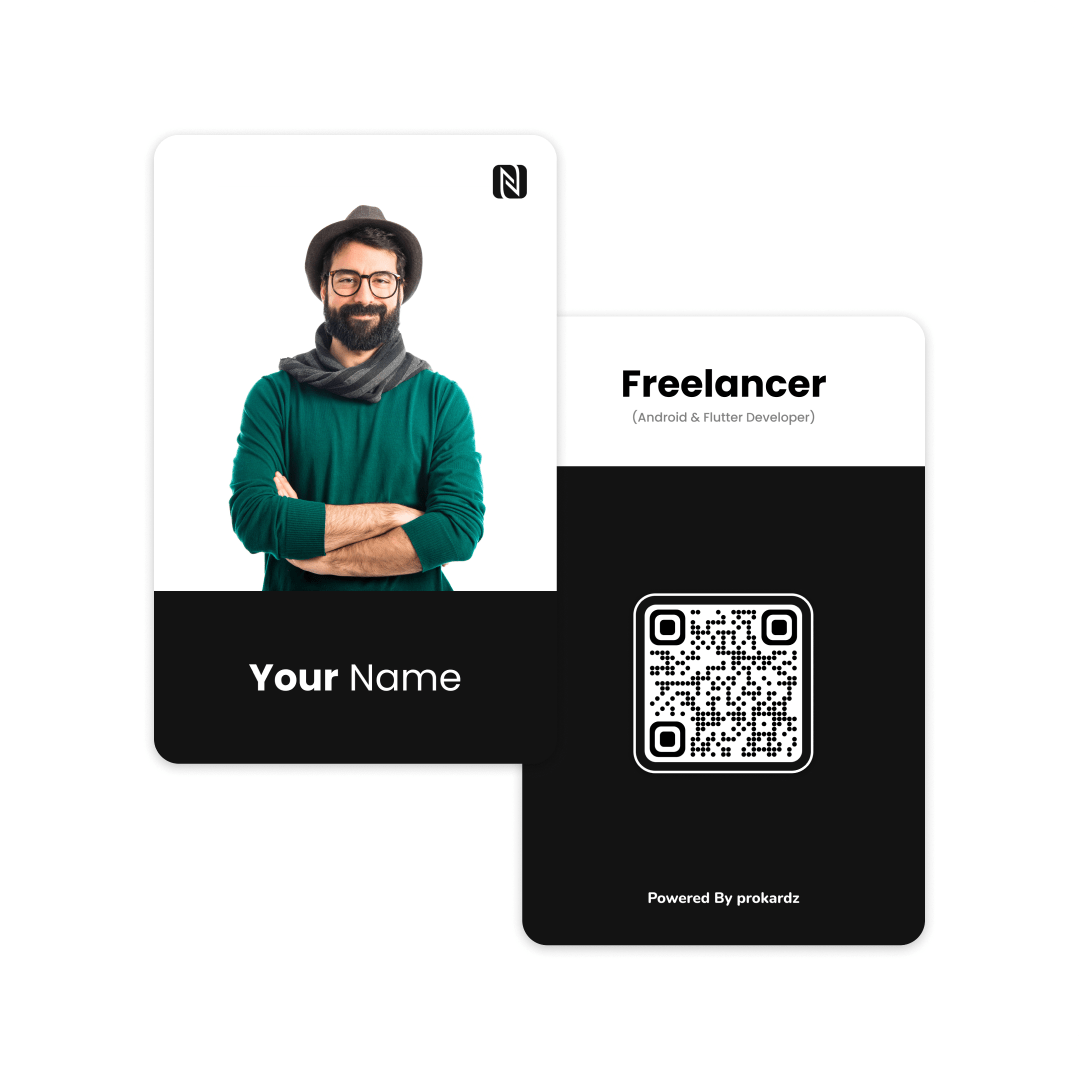 Digital Business Card - Portrait Freelance Photo - prokardz - prokardz