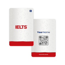 Digital Business Card - Portrait IELTS Texture Card - prokardz - prokardz