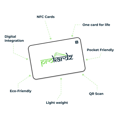 Digital Business Card with Google Review Card Combo - prokardz - prokardz