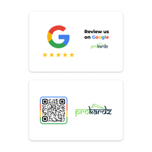 Google Review Card - prokardz - prokardz