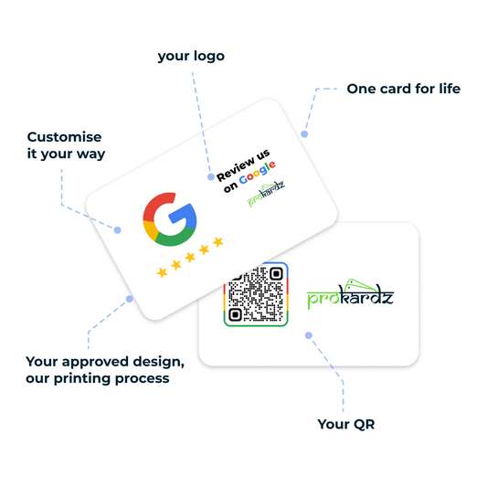Google Review Card - prokardz - prokardz