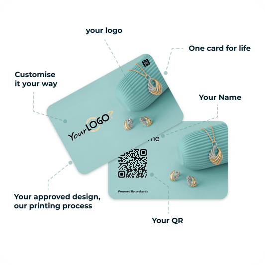 Professional Digital Business Card - Jewellery Card - prokardz - prokardz
