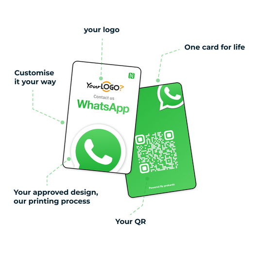 WhatsApp Connect Portrait Card - prokardz - prokardz